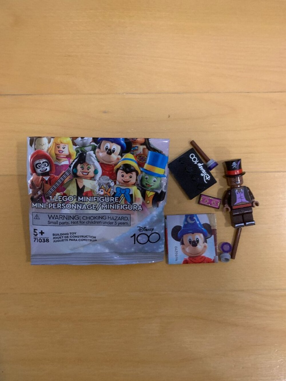 NEW Disney 100 LEGO Dr. Facilier Minifigure with Accessories